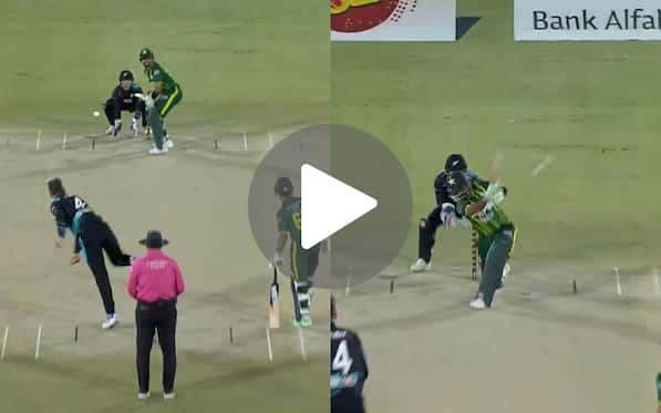 [Watch] Babar Azam Wins 'The Battle Of Captains' With Gorgeous Six Against Bracewell